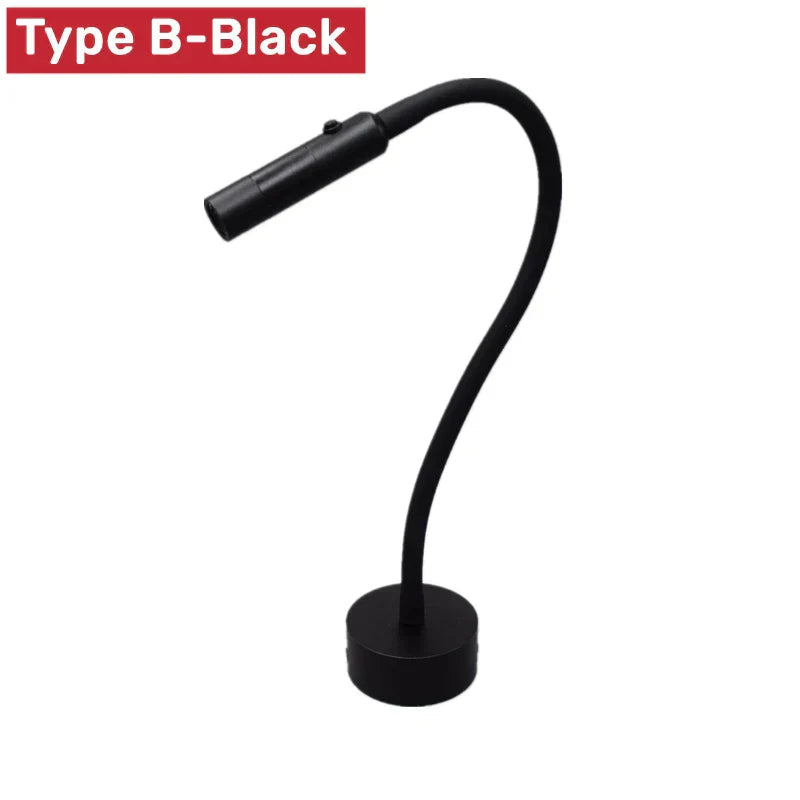 LED Wall Lamp with Swivel Arm & Touch Control