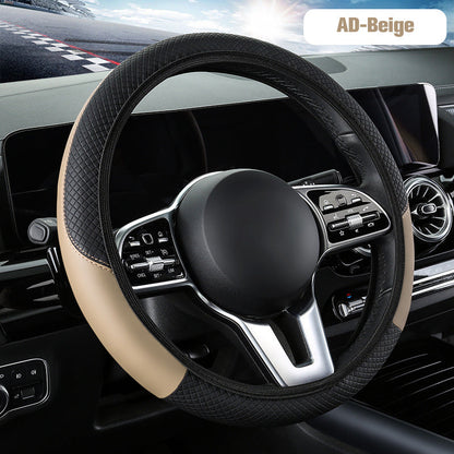 Universal Steering Wheel Cover with Anti-Slip Grip