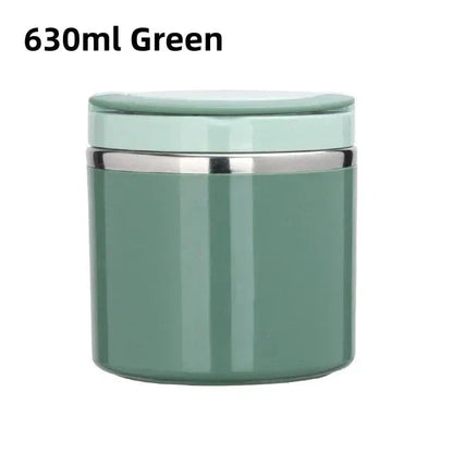 Thermal Lunchbox made of Stainless Steel with Handle – 630 ml & 1000 ml