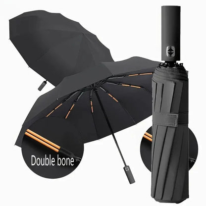 Stormax Foldable Umbrella – Windproof & Stylish