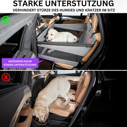Dog Car Seat with Hard Base
