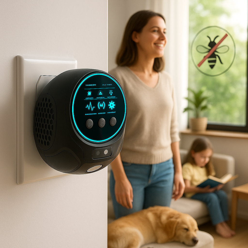 Ultrasonic Wasp & Bee Repeller 360°