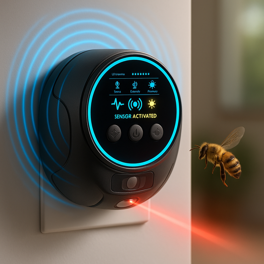 Ultrasonic Wasp & Bee Repeller 360°