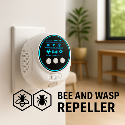 Ultrasonic Wasp & Bee Repeller 360°