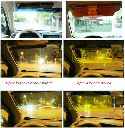 Car sunshade against glare