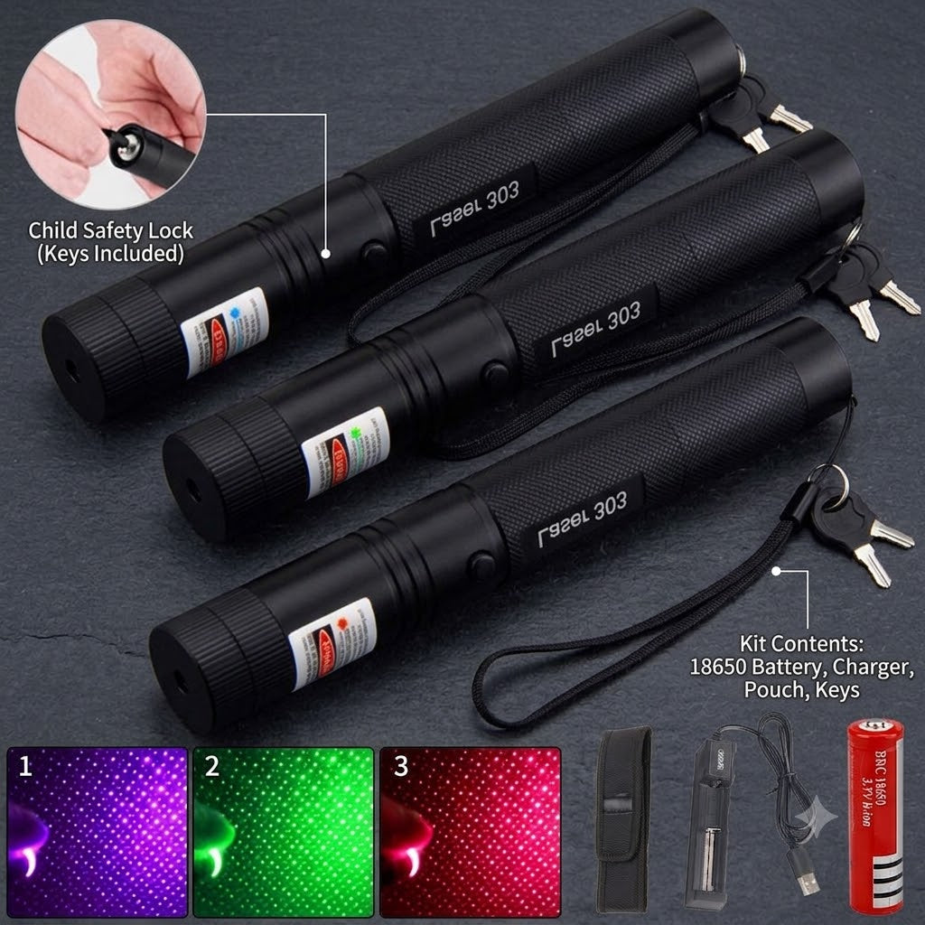 Laser Pointer 303 Rechargeable USB