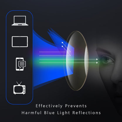 Men's Comfort Glasses with Blue Light Filter