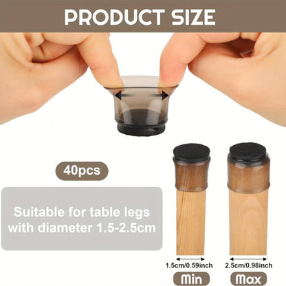 Chair Leg Felt Gliders Caps