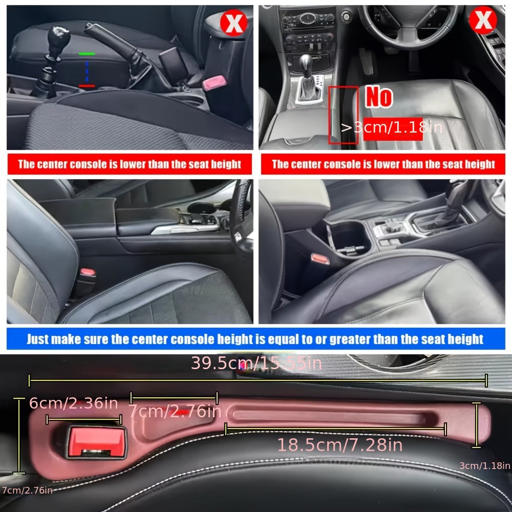 Seat Gap Organizer Car Set of 2