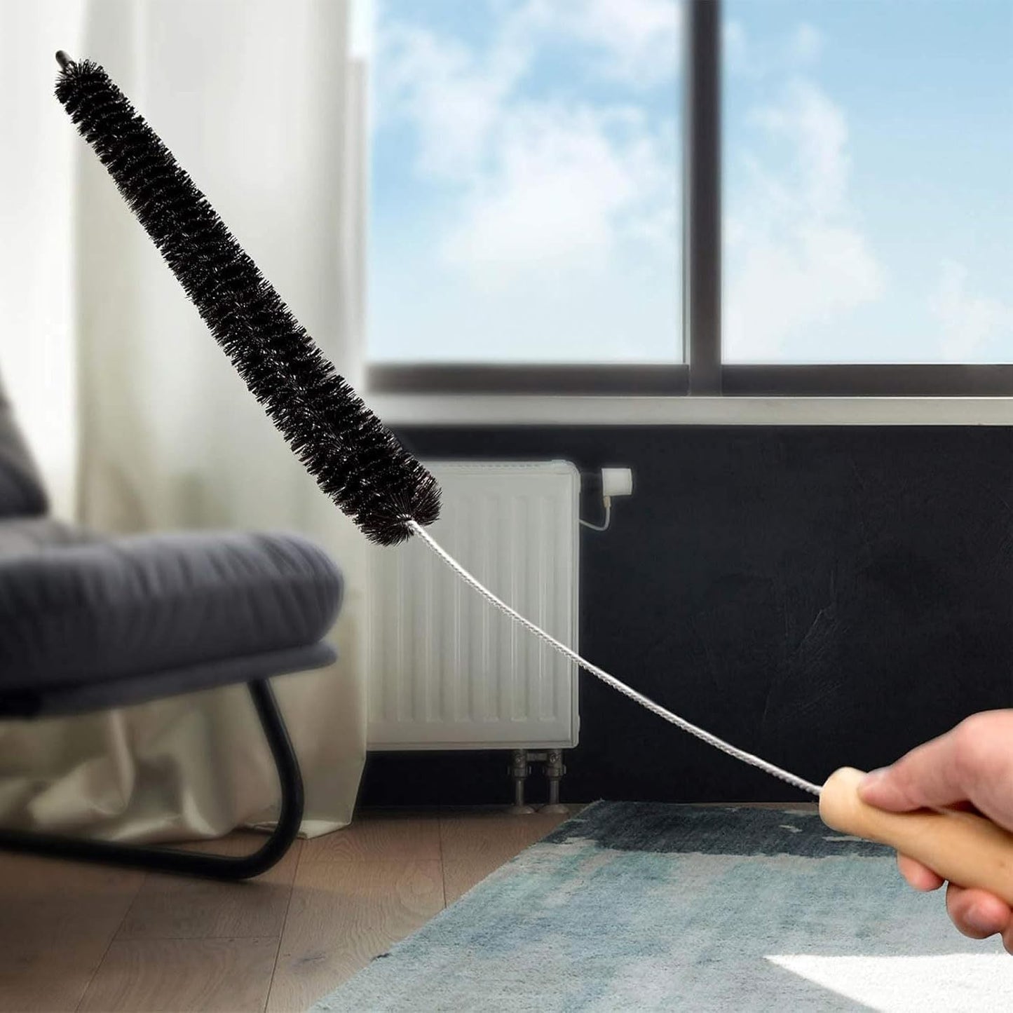 Flexible Radiator Cleaning Brush 73cm