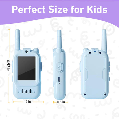 Video Walkie-Talkie for Kids with Live Image 2.4 GHz