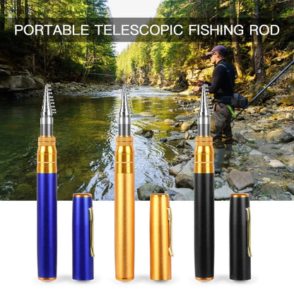 Pocket fishing rod with reel – extendable to 97 cm