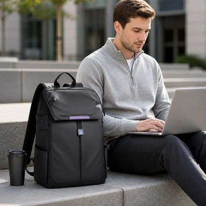 Waterproof Ergonomic Padded Laptop Backpack (Fits 15 Inch/38 cm)