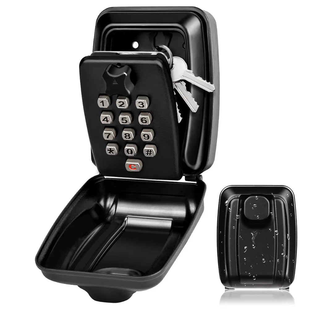 Waterproof Key Box with Combination Lock