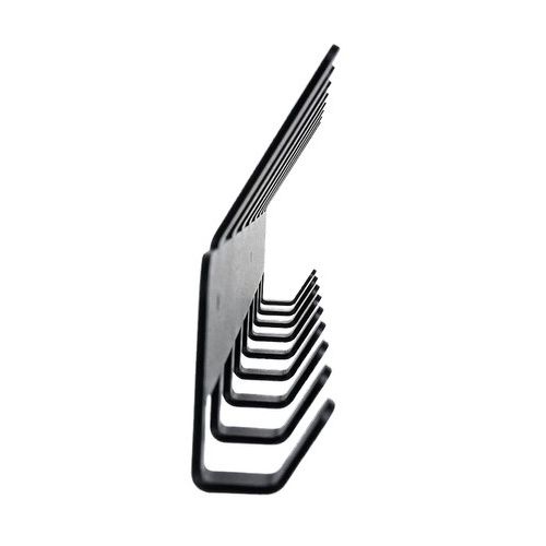 Wall Coat Rack Black 17 Hooks – Metal Wall Wardrobe