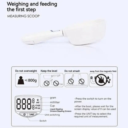 Digital Measuring Spoon with Scale 800g