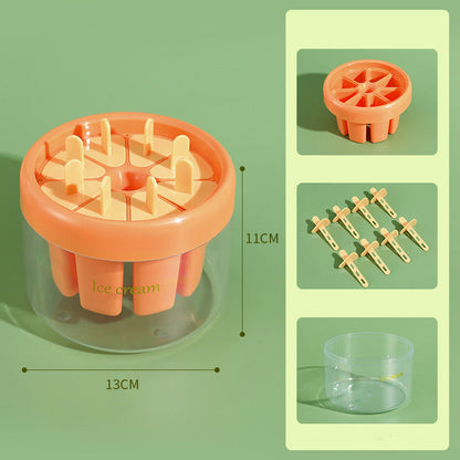 FrostFire Pops Ice Mold Set 8-Piece Popsicle Maker