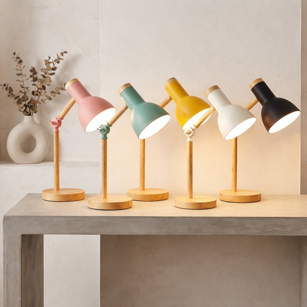 HoutLicht Desk Lamp for Office Desk