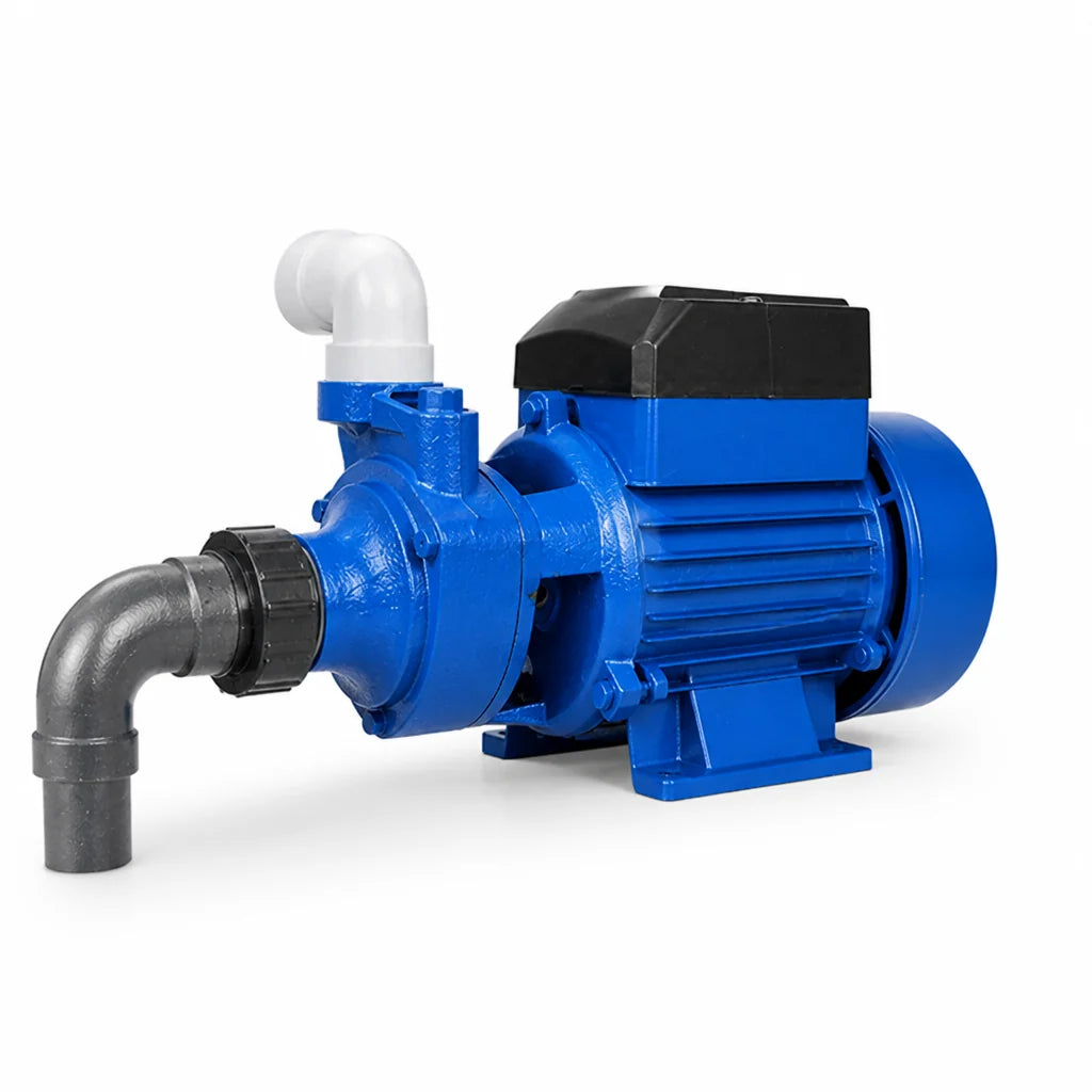 Thermally Protected Self-Priming Water Pump Made of Cast Iron and Aluminum