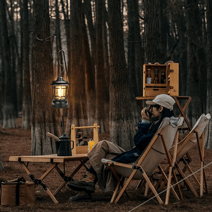 Retro LED Camping Lamp VintageGlow