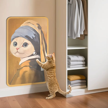 Purrtrait™ Artistic Scratching Board for Cats