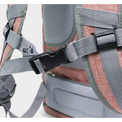 Foldable Pet Carrier Rucksack with Ventilation Window
