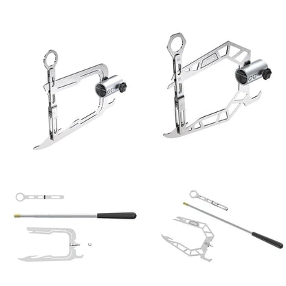 Stainless Steel Telescopic Dock Hook for Boats