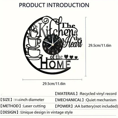 Elegant Wall Clock for the Kitchen