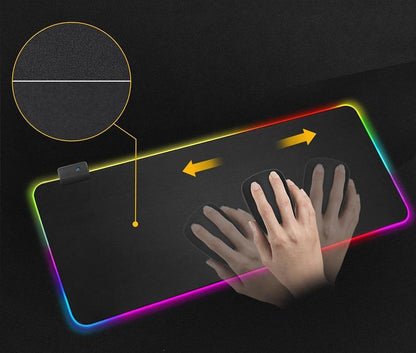 RGB Mousepad with 13 Lighting Modes