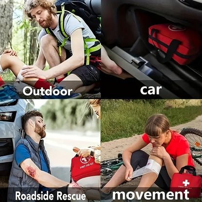 First Aid Kit for Outdoor, Travel & Car