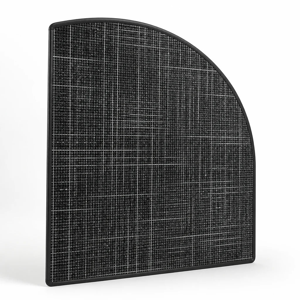 Luxurious Curved Chair Mat (Various Sizes)