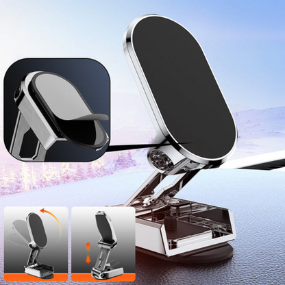 Magnetic Foldable Car Phone Holder 360°