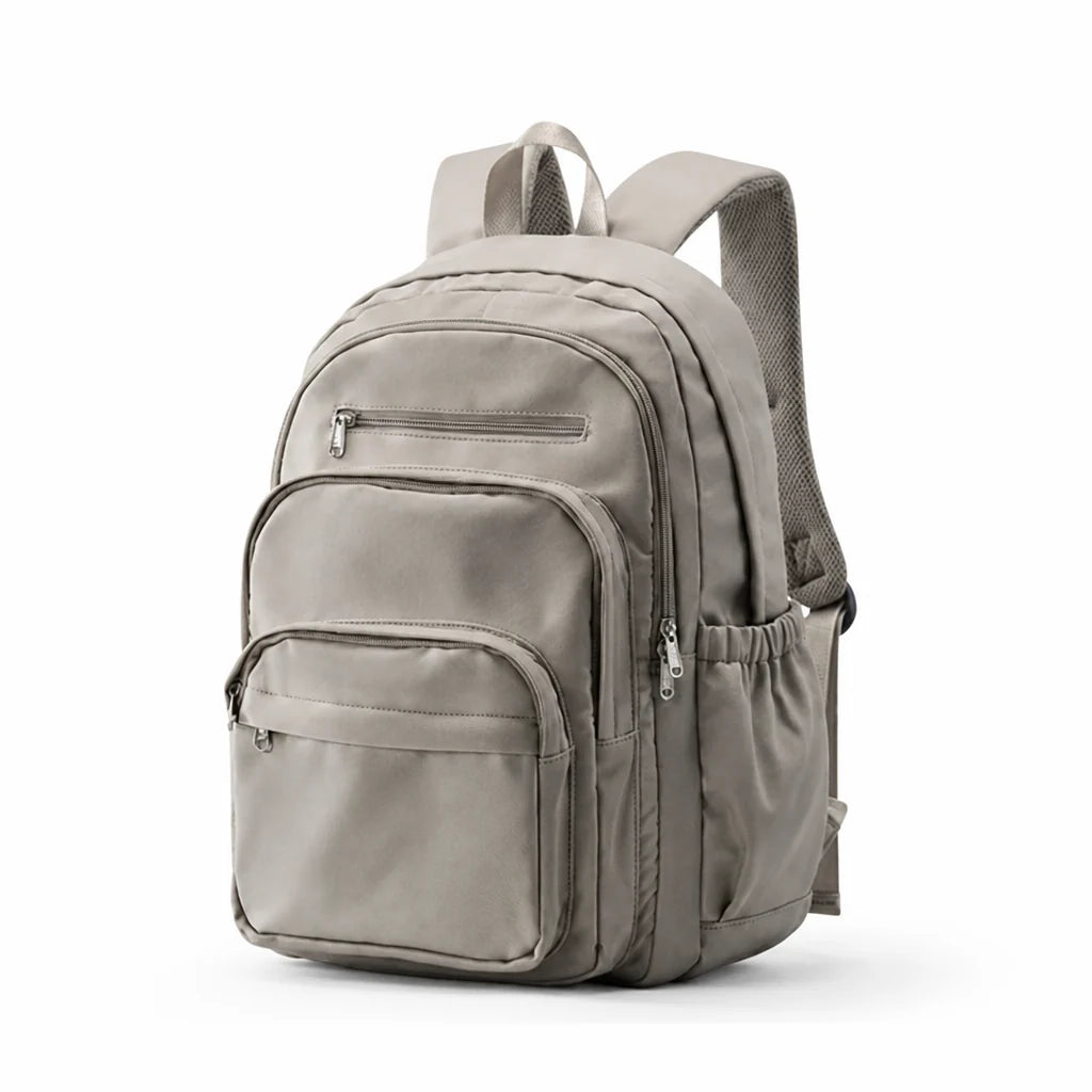 Waterproof nylon backpack with multiple pockets (29L)