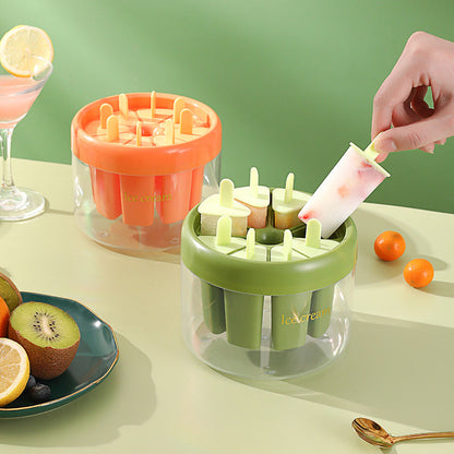 FrostFire Pops Ice Mold Set 8-Piece Popsicle Maker