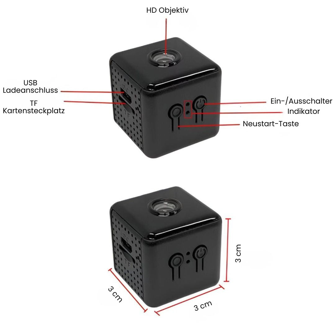 Surveillance Camera with Night Vision & App Access
