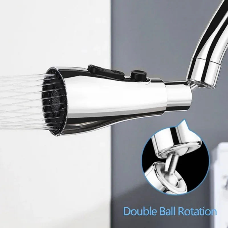 HydroFlex360 Kitchen Faucet Attachment with 360° Rotation