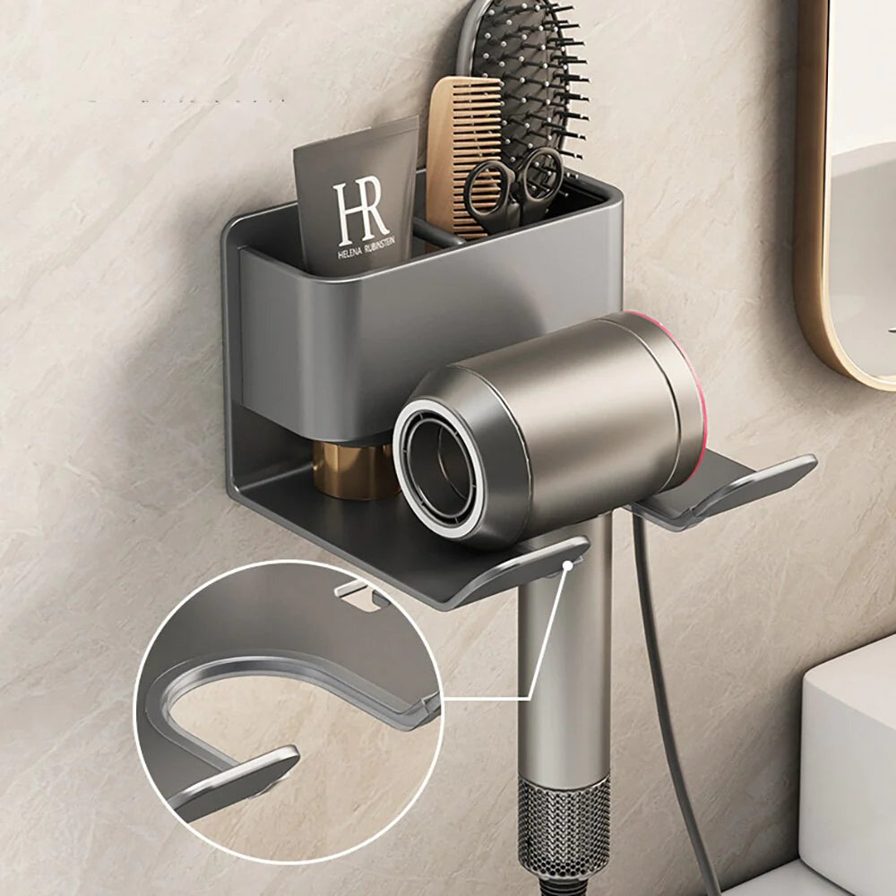Wall Mount for Hair Care Accessories