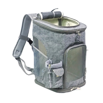 Foldable Pet Carrier Rucksack with Ventilation Window