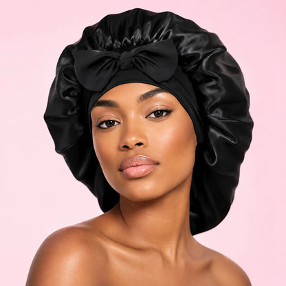 Silk Cap for Overnight Hair Protection