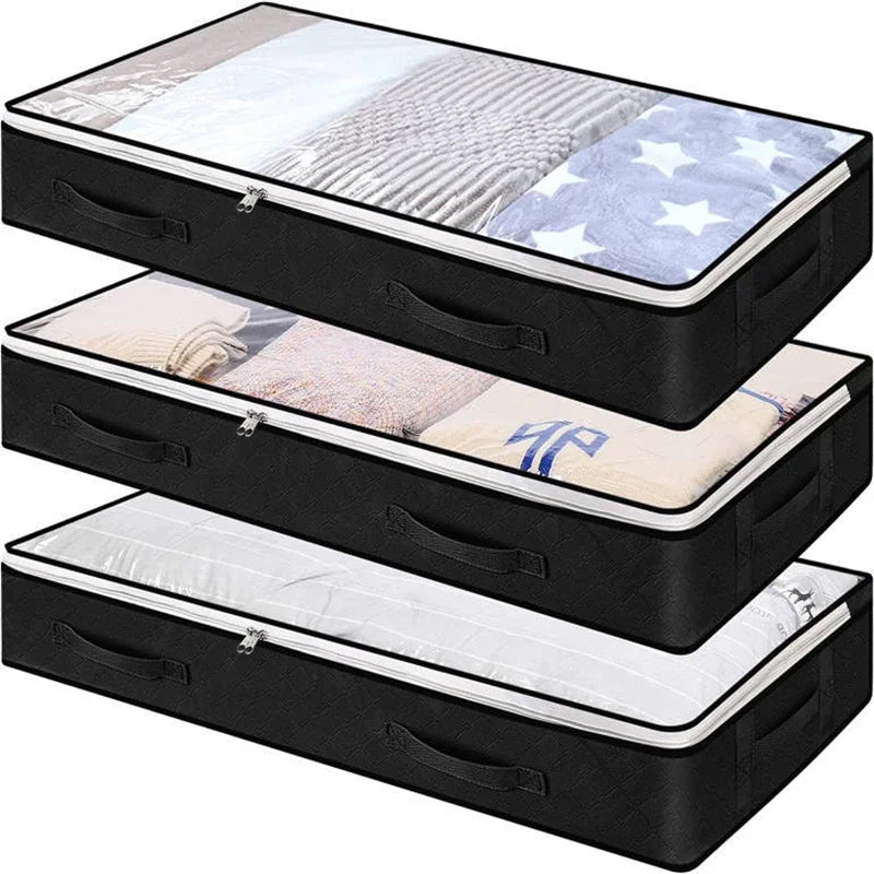 Underbed Storage Bags 90L 2-Piece Set