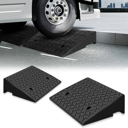 Rubber Kerb Ramps Set of 2 — 3 Tonne Capacity