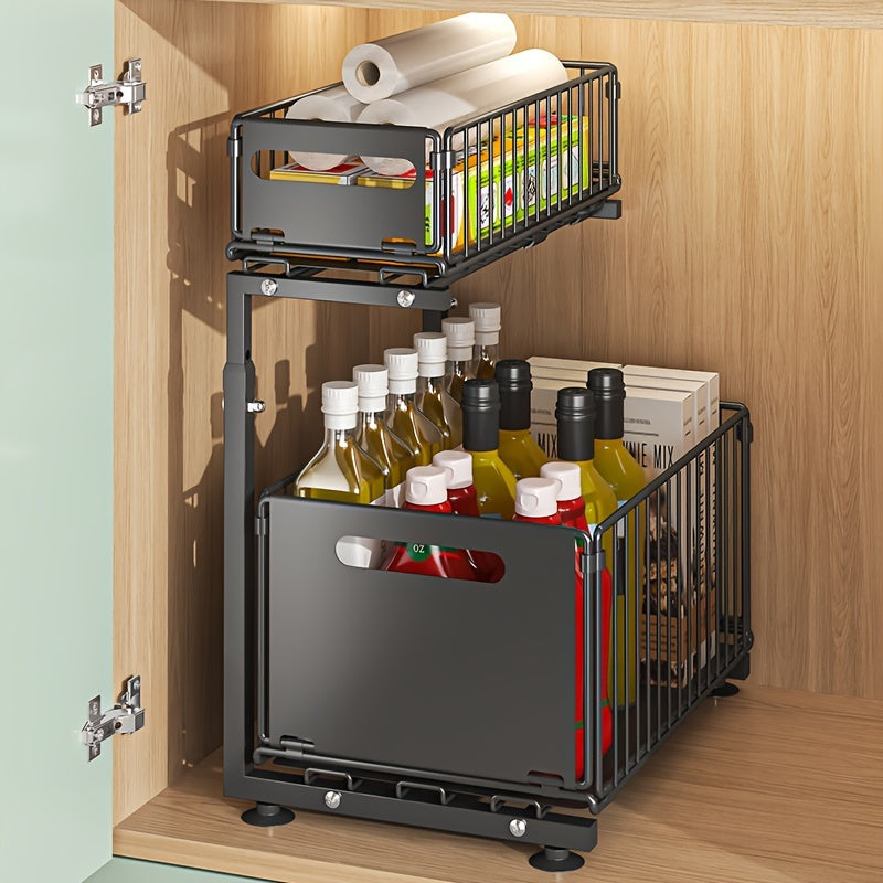 Extendable Kitchen Shelf 2 Tiers