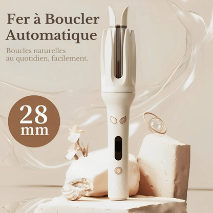 Curling iron for various curl styles
