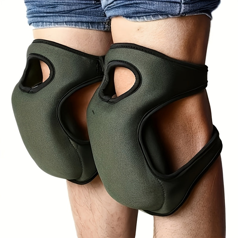 Ergonomic Garden Knee Pads with Adjustable Straps