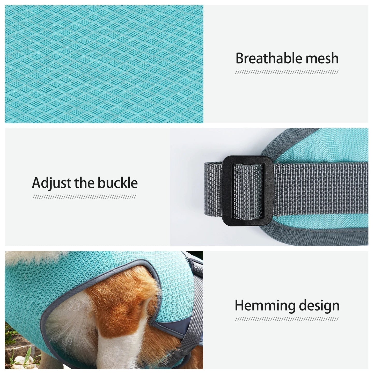VeciGimax Dog Vest with Breathable Mesh