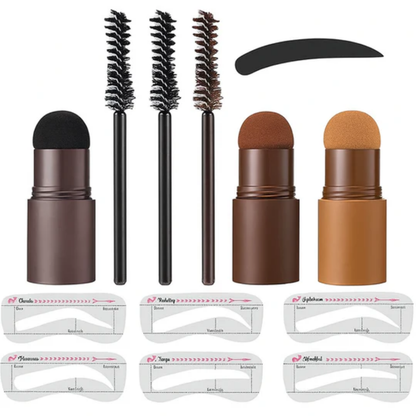 StampBrow Eyebrow Stamp with 10 Stencils