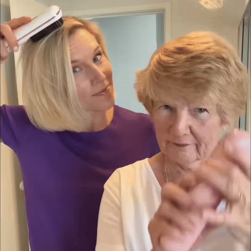 Thermal Styling Brush for Short Hair & Fringe