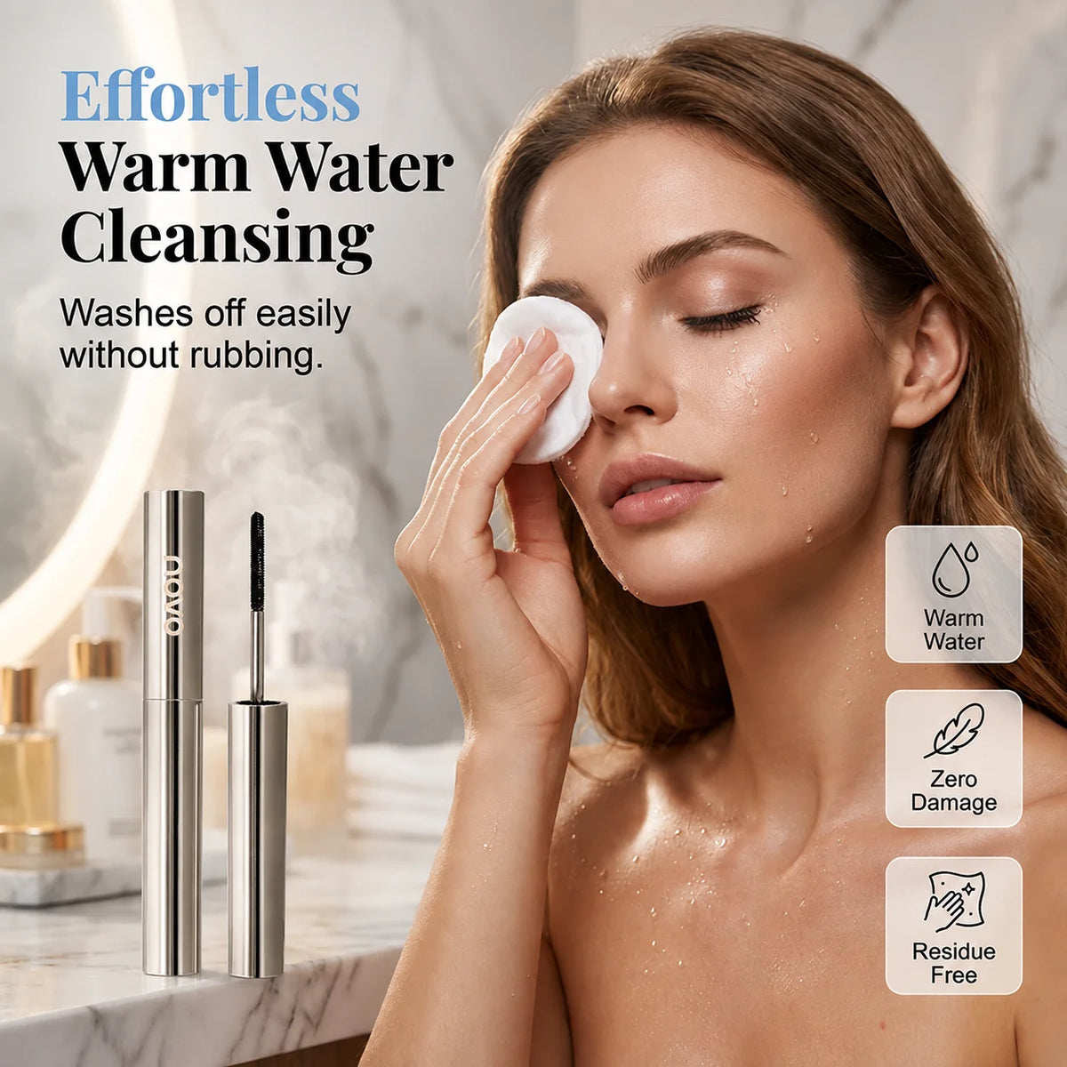 Waterproof Mascara for Volume & Length