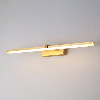Golden LED Bathroom Lamp Modern Design