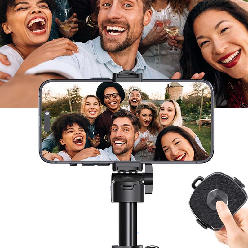 SnapVibe 3-in-1 Selfie Stick Tripod with Remote